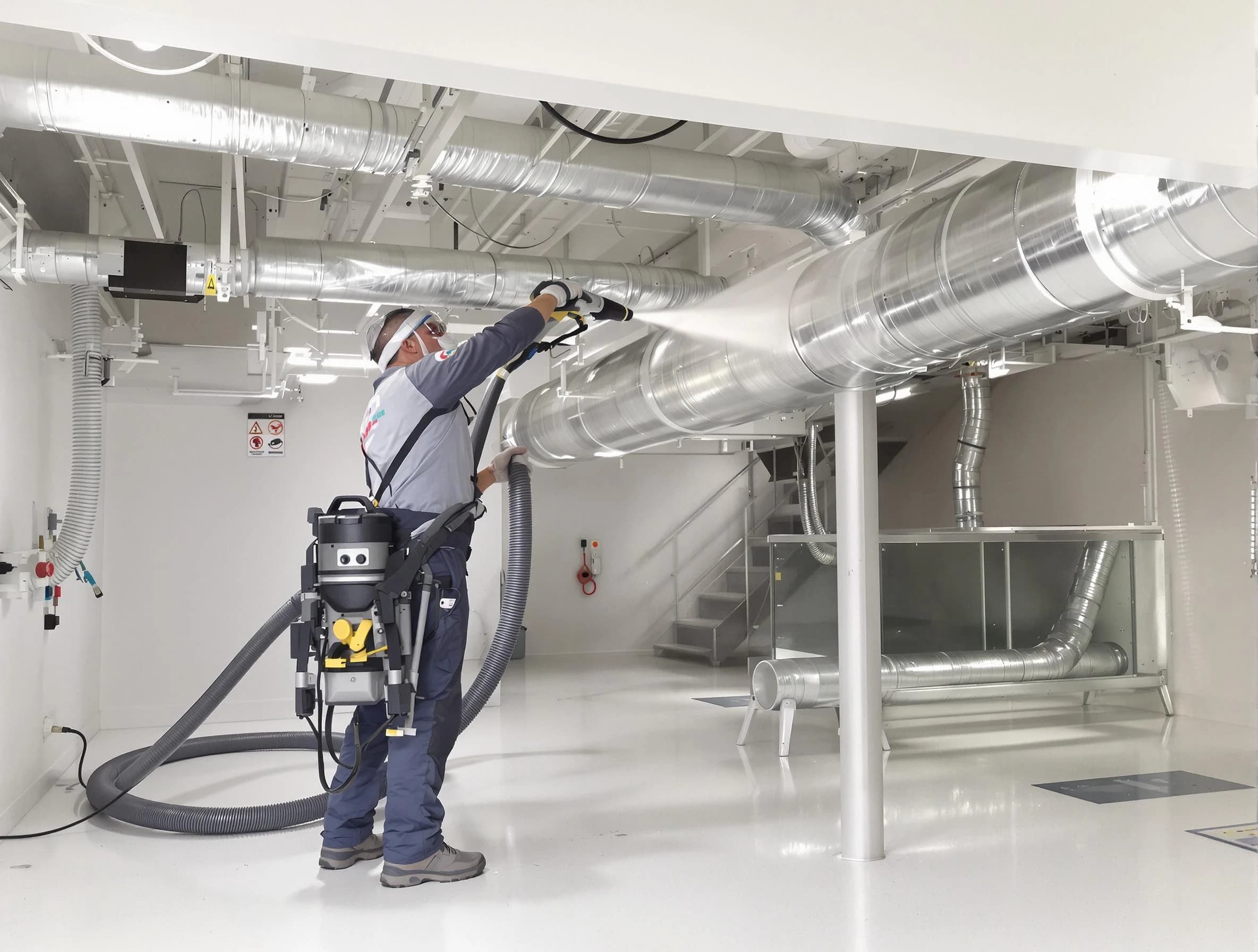 Professional central duct cleaning by Washington Air Duct Cleaning in Washington