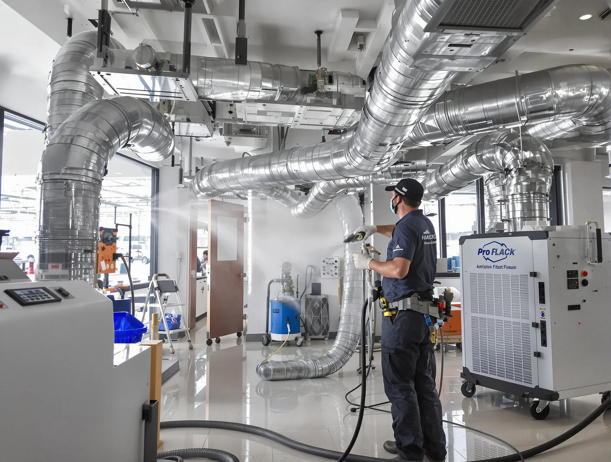 Negative Pressure Air Duct Cleaning in Washington