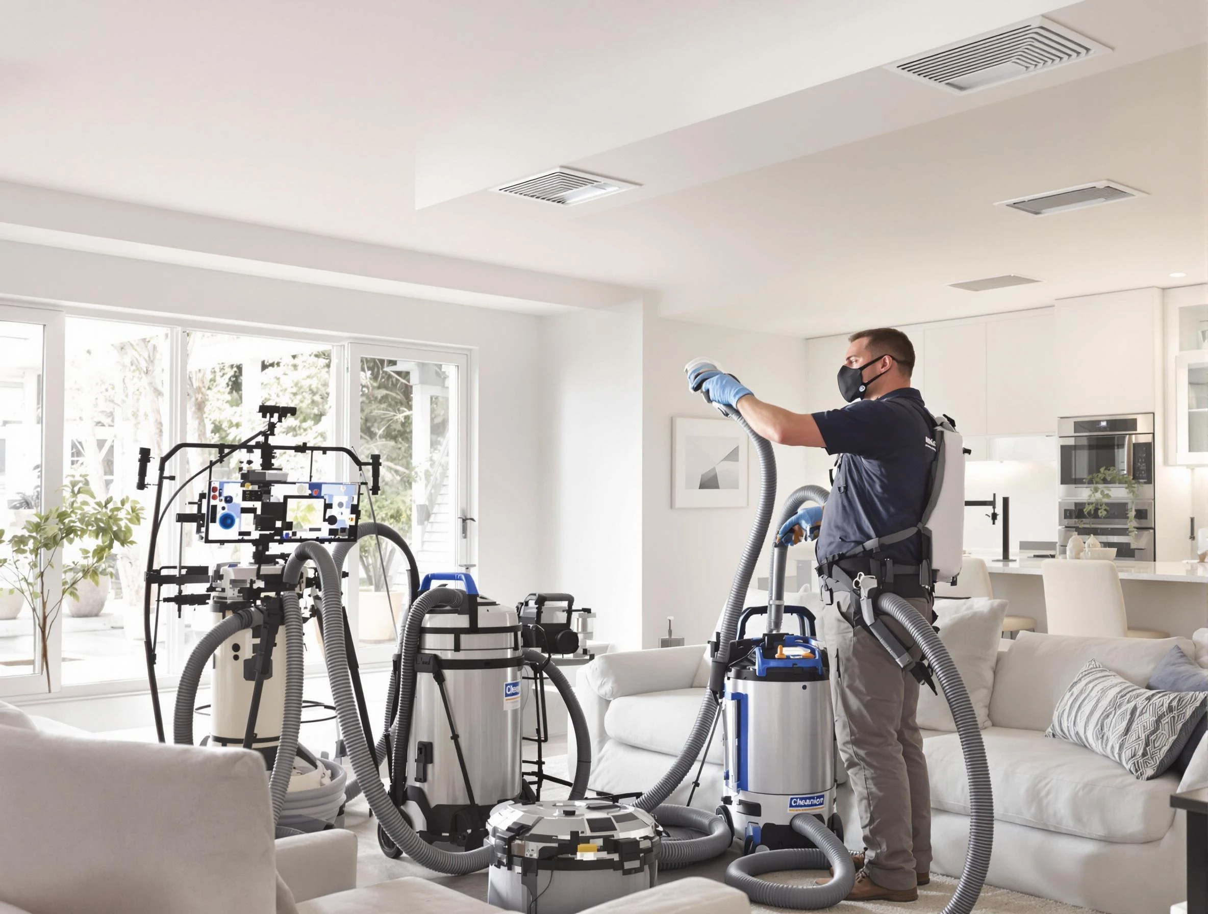 Professional AC duct cleaning by Washington Air Duct Cleaning in Washington